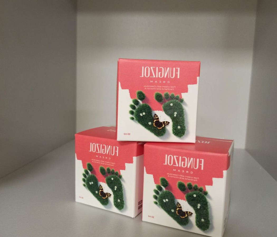 Fungizol packaging